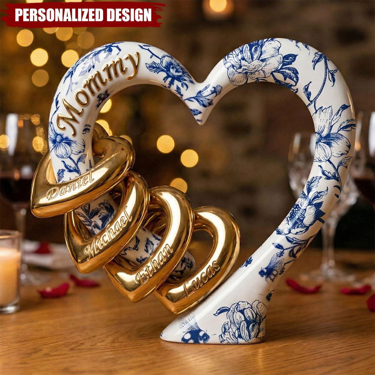 Personalized Family Acrylic Plaque-Gifts For Mom