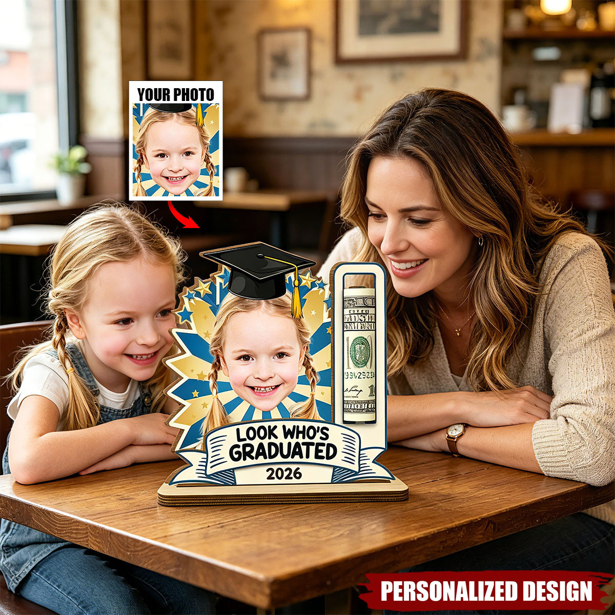 Personalized Graduation Wood Plaque-Graduation Gift