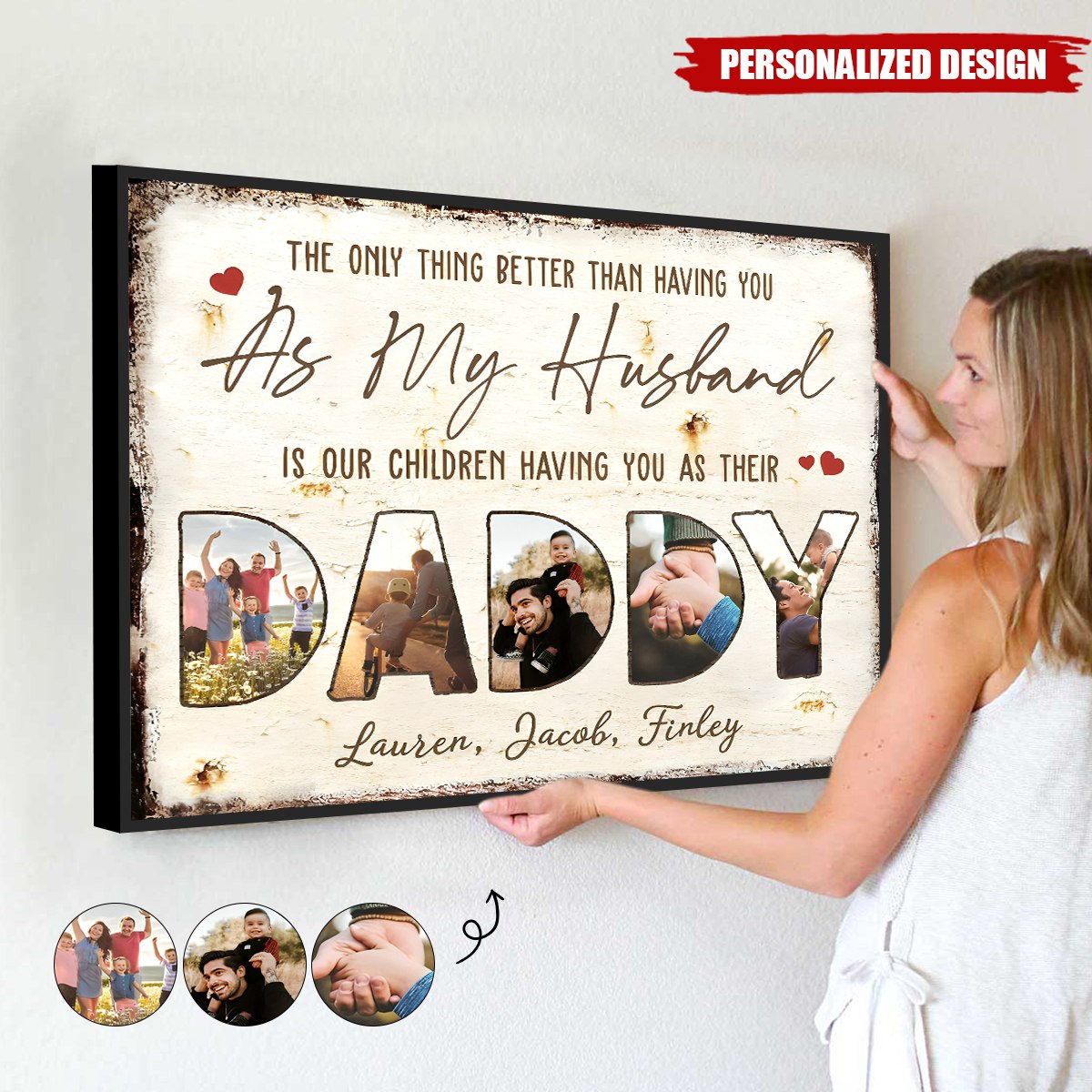 The Only Thing Better Than Having You As My Husband-Personalized Poster