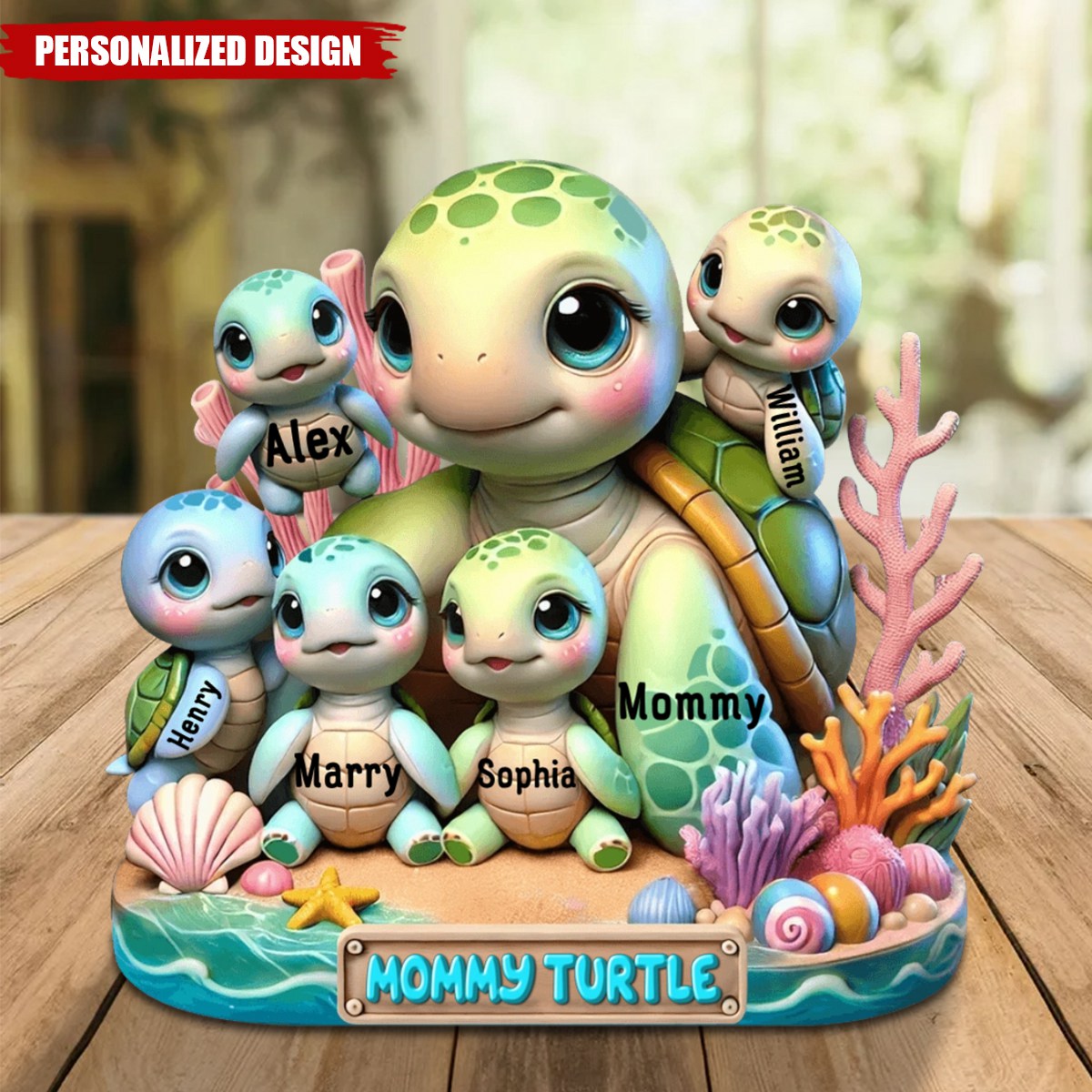 Awesome Mom-Personalized Plaque-Gift For Mom