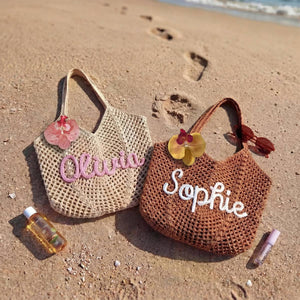 Personalized Beach Tote Bags - Mothers Day Gifts, Bridesmaid Gifts