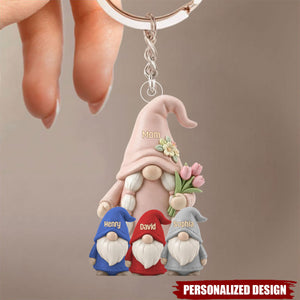 Personalized Mom Keychain- Gifts For Mom