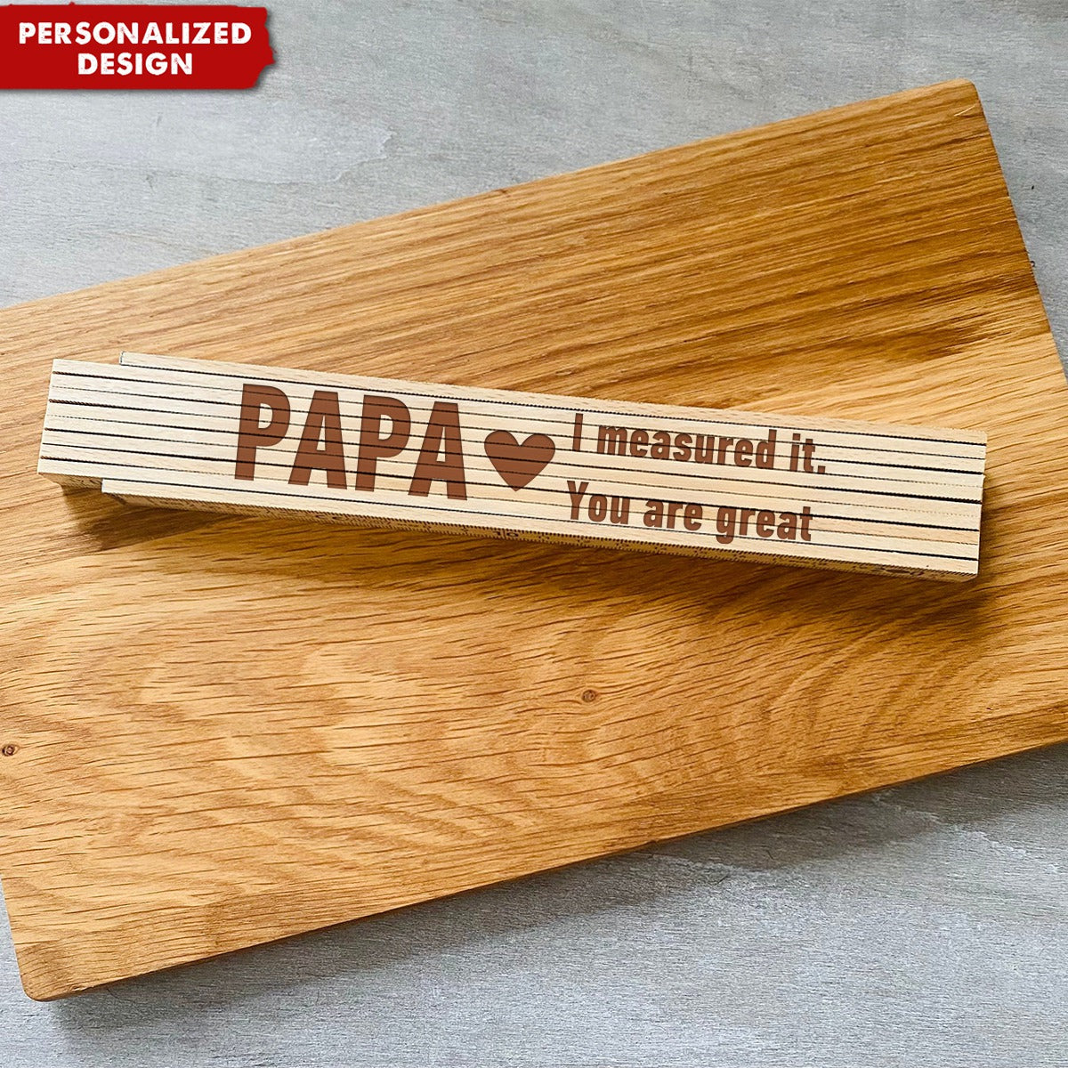 Personalized Folding Rule-Father's Day Gift