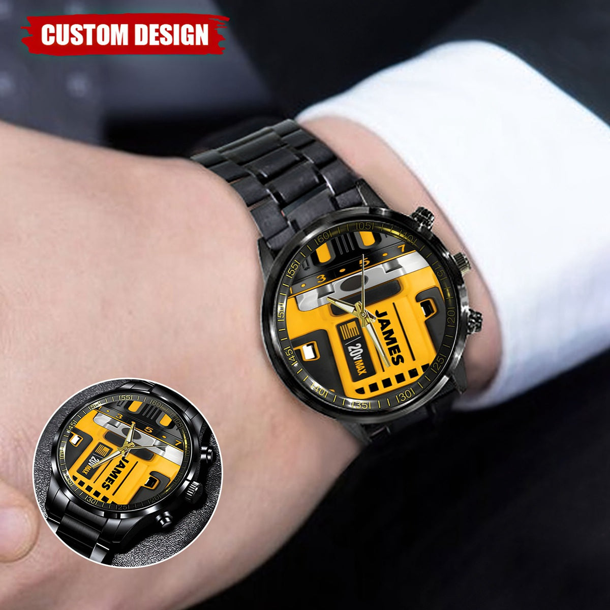 Mechanic Tool - Personalized Mechanic Hand Watch