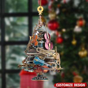 Personalized Violin Christmas Ornament - Gift For Music Lover