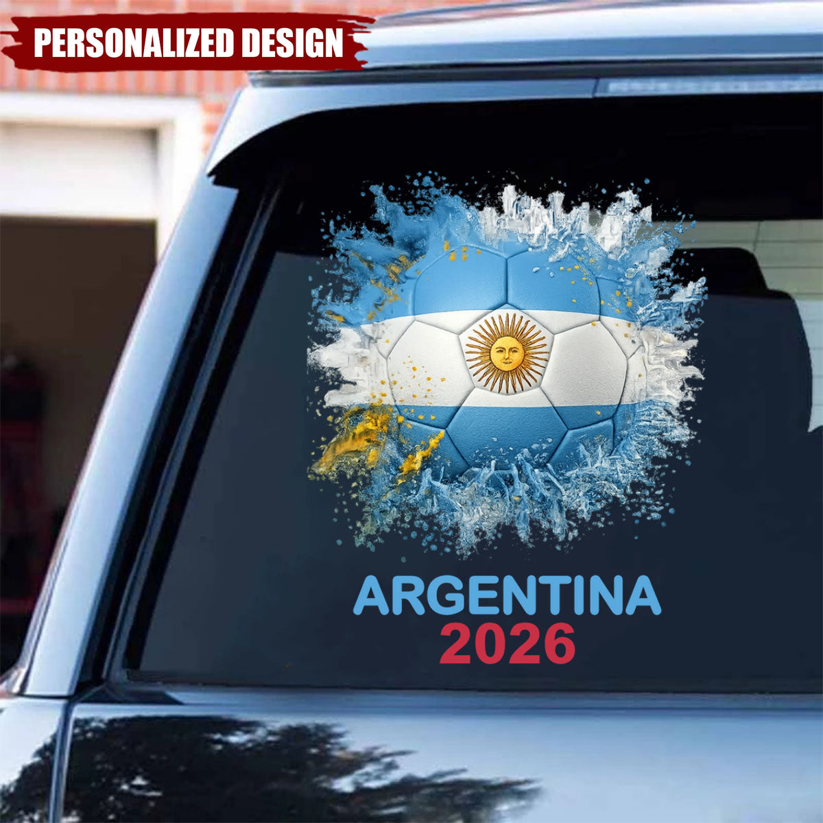 Custom Country Flags-Personalized Car Decal