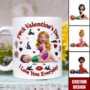 Personalized Couple Love You Everyday Coffee Mug-Gifts For Couple