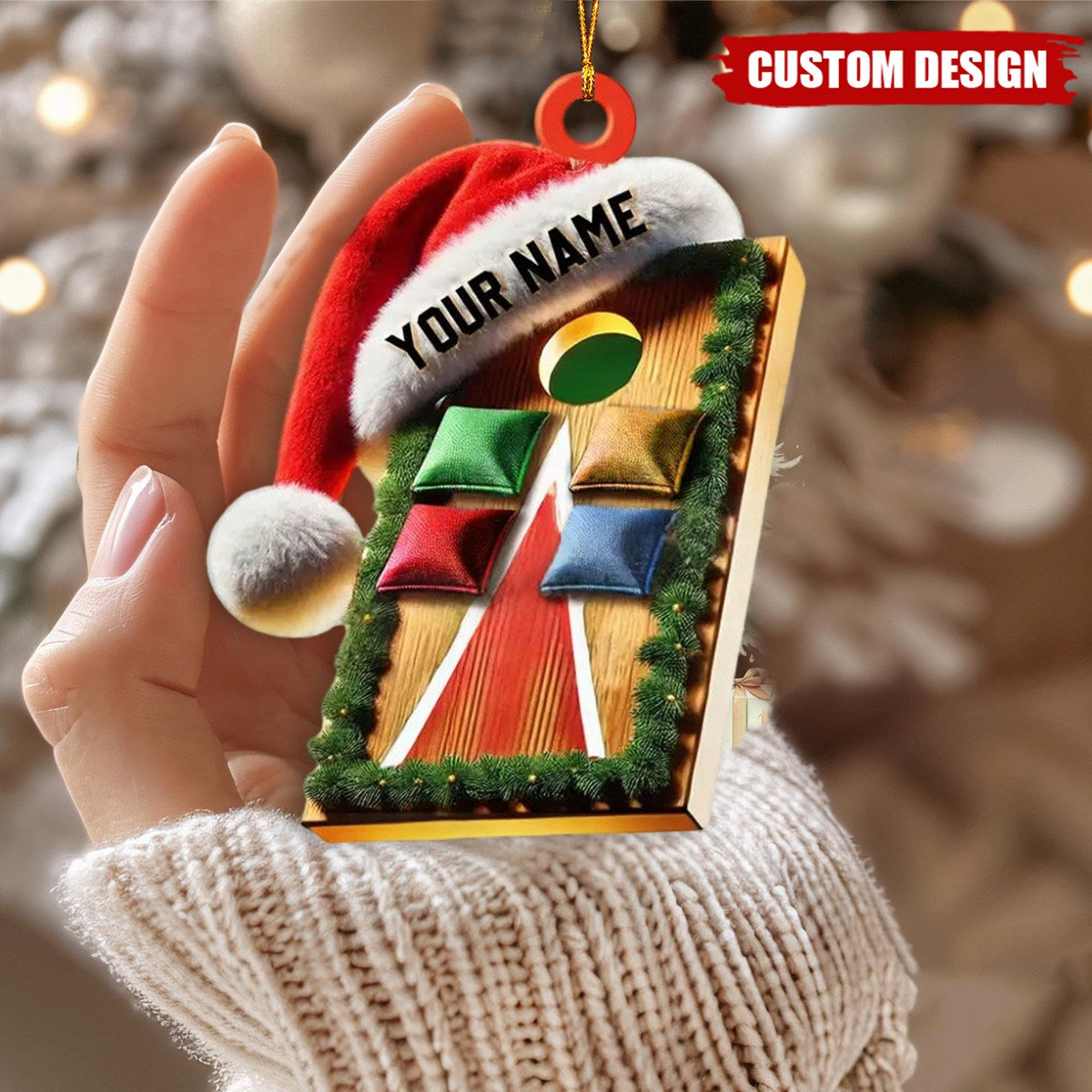 Home Decor Christmas Ornament, Personalized Ornament