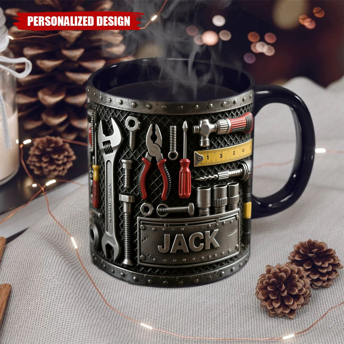 Personalized Toolbox Themed Mug