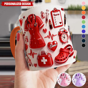 Nurse Life-Personalized Nurse Mug