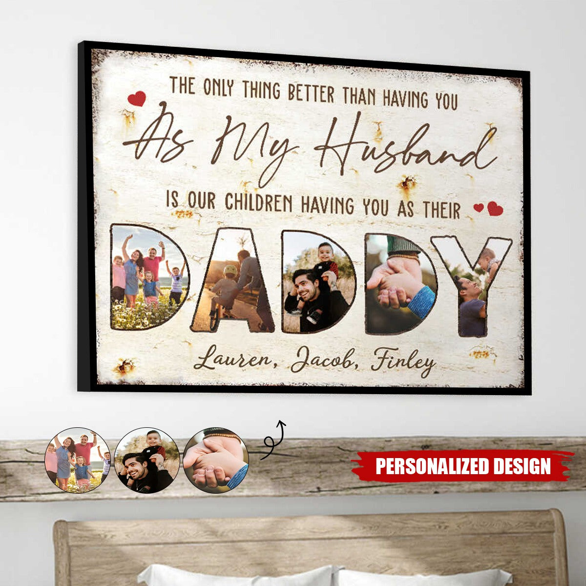 The Only Thing Better Than Having You As My Husband-Personalized Poster