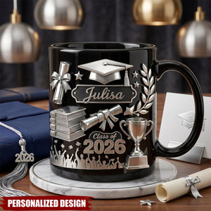 Personalized Graduation Mugs-Grad Gifts For Daughter/Son