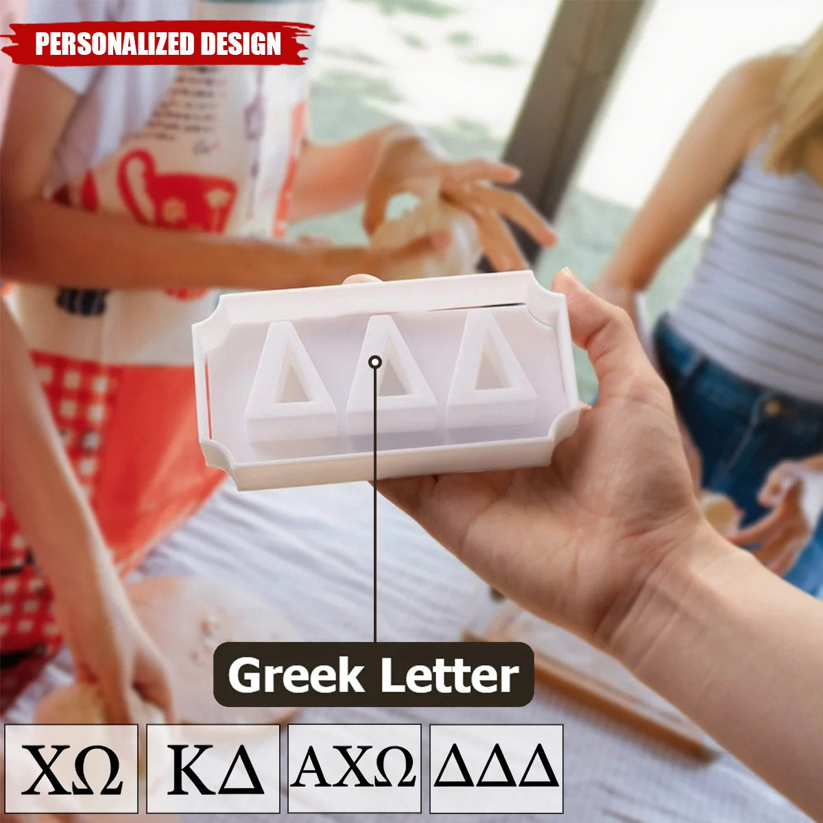 Personalized Greek Letter Cookie Cutter-Gift for Friends,DIY Baking Lover
