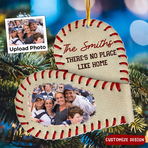 2024 New Release There's No Place Like Home - Personalized Christmas Acrylic Ornament