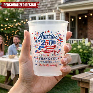 Thank You For Celebrating With Us - Personalized Cups
