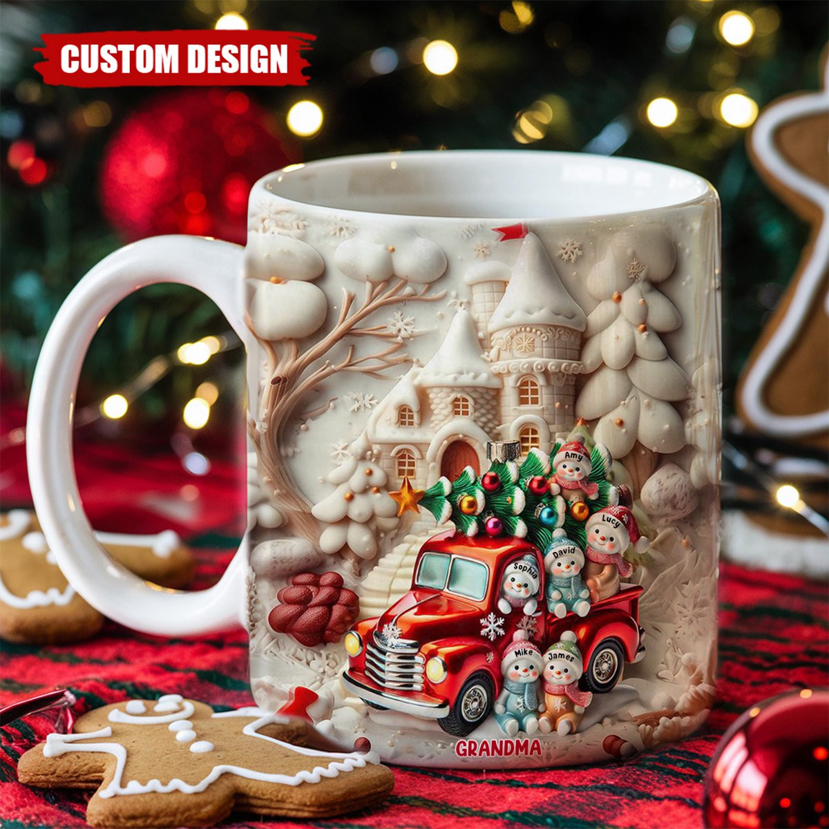 Nana's Cuties - Personalized Grandma Coffee Mug