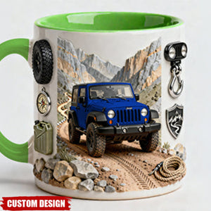 Off-Road Car Coffee Accent Mug - Personalized Gifts For Off-Road Car Lovers