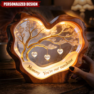 Sweet Little Love Heart Light Box-Personalized Gifts For Mom