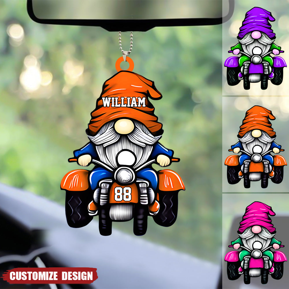 Personalized Motorcycle Car Hanging Acrylic Ornament