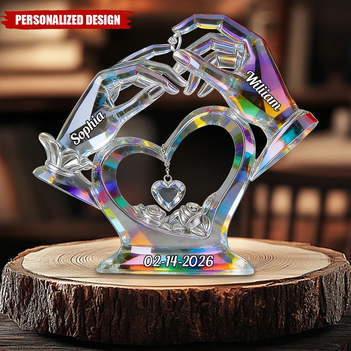 Personalized Couple Acrylic Plaque