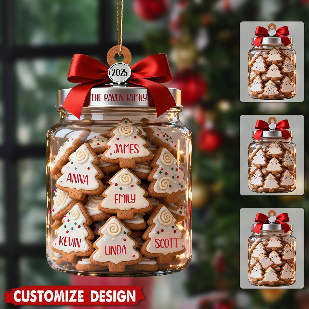 Our Family - Personalized Family Ornament