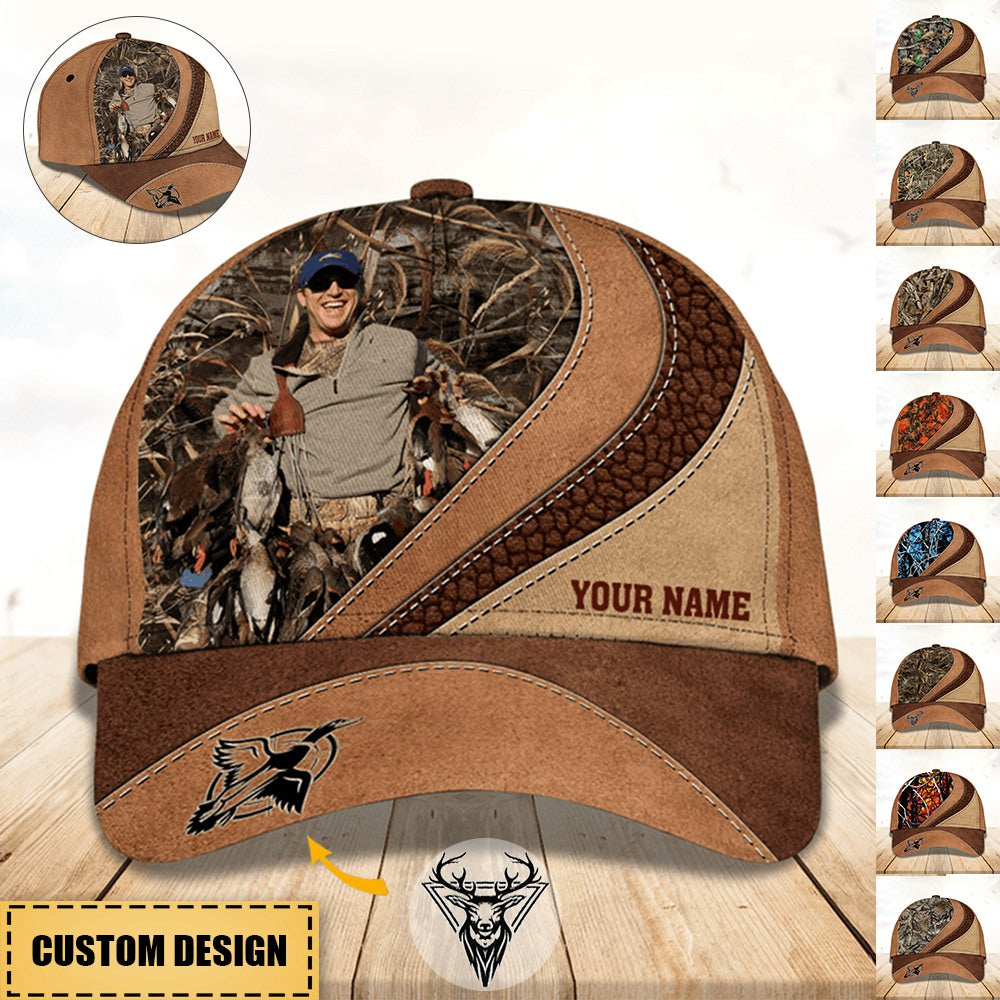 Personalized Name And Photo Hunting Classic Cap
