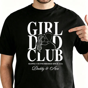 Personalized Comfort Colors Dads Club Shirt, Fathers Day Gift, Gift for Husband, Dad to be, Gift for Dad Birthday