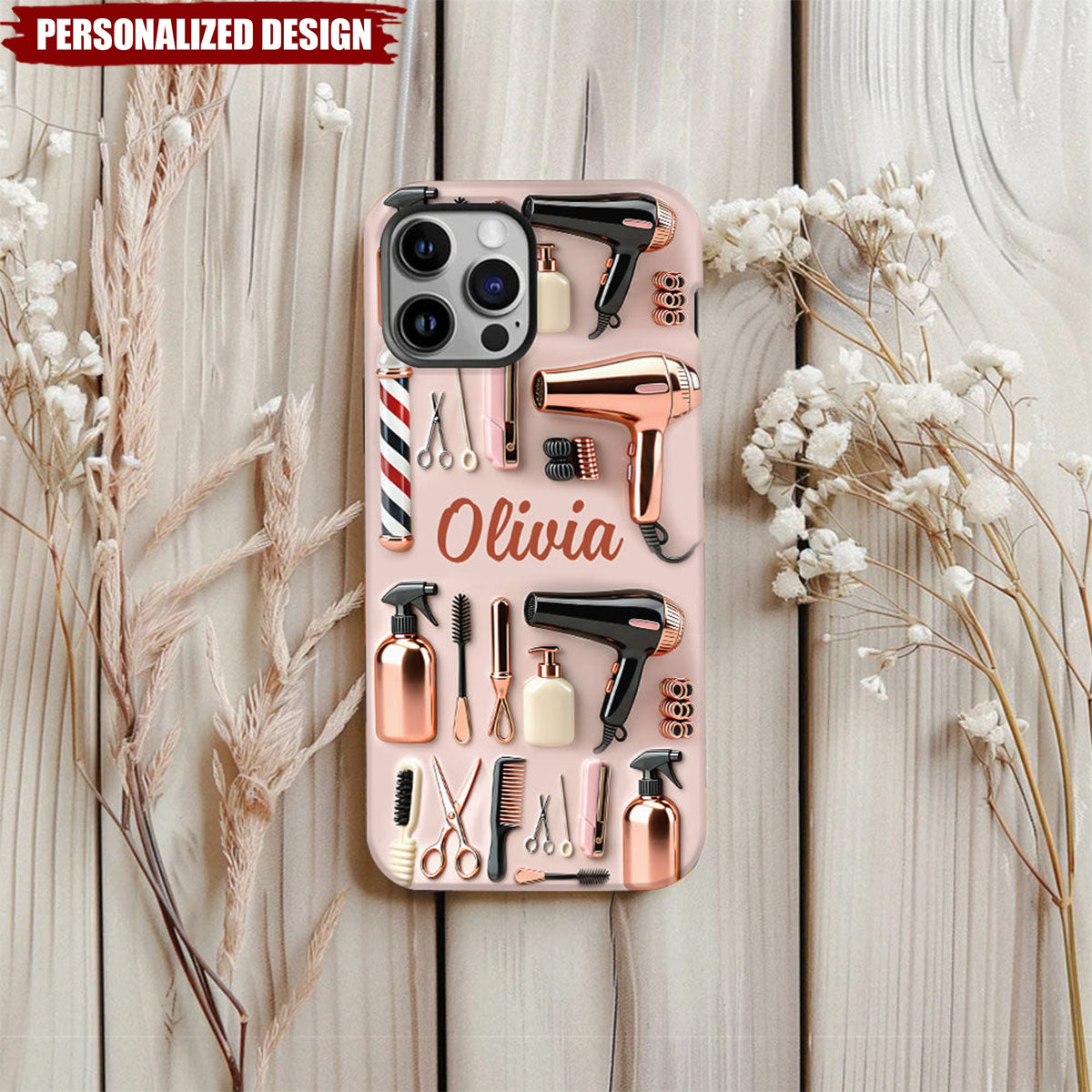 Perfect Hair Stylist-Personalized Hairdresser Phone Case