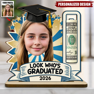 Personalized Graduation Wood Plaque-Graduation Gift