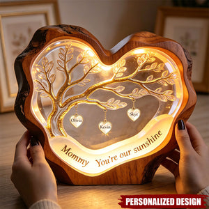 Sweet Little Love Heart Light Box-Personalized Gifts For Mom