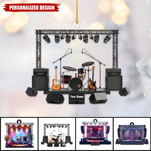 Personalized Stage Ornament-Gift For Musician-2024 New Release