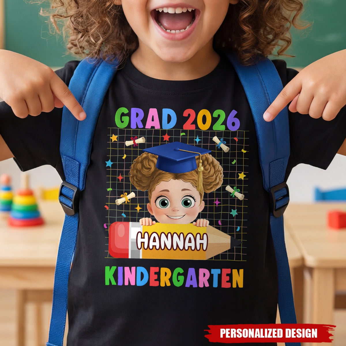 Graduation 2026-Personalized Kid T-Shirt