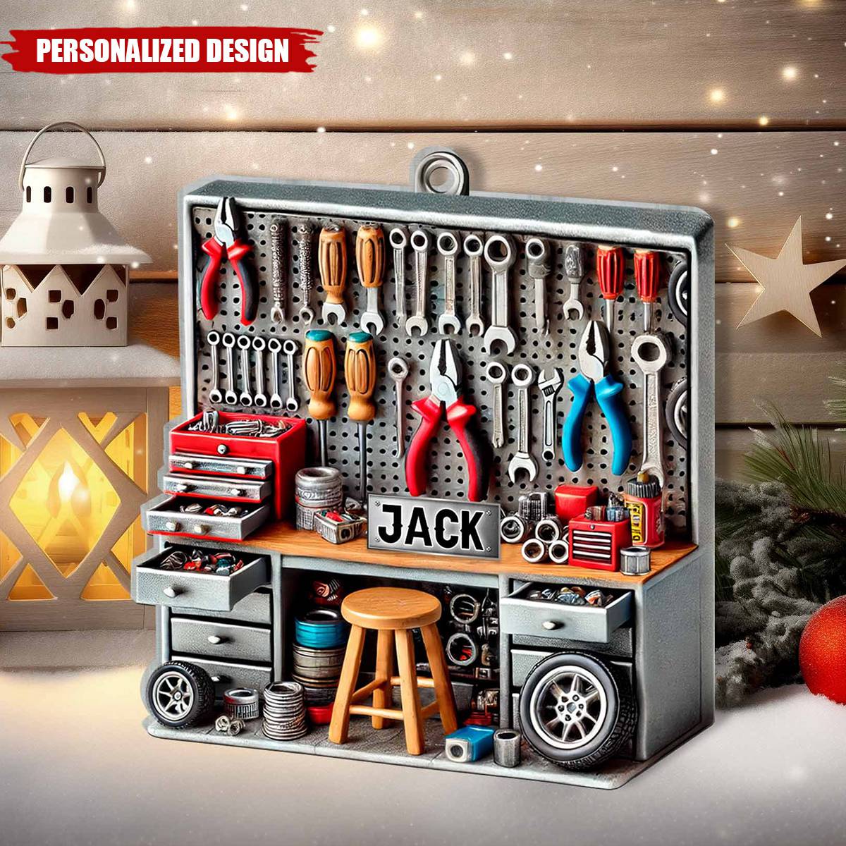 2024 New Release Custom Tools Garage Ornament