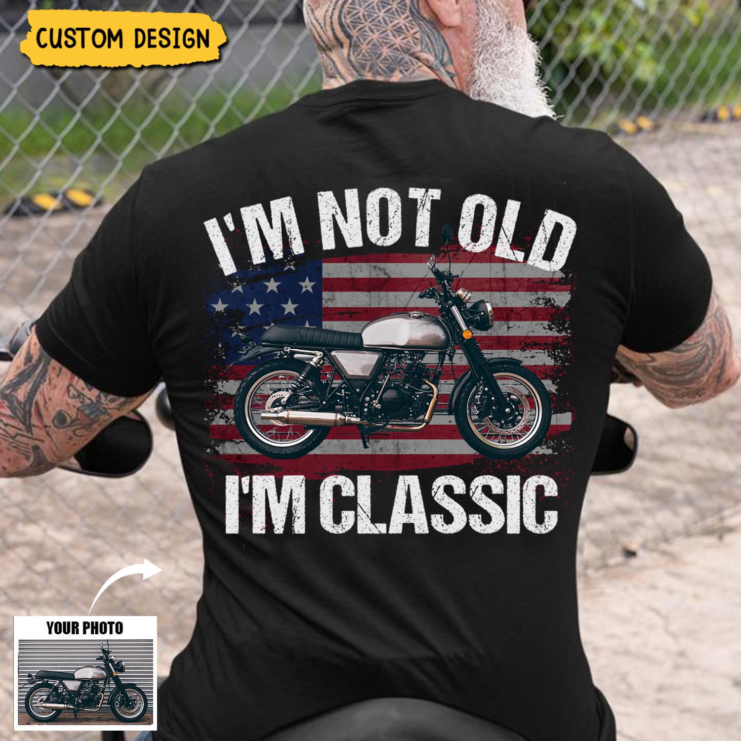 I'm Not Old I'm Classic Personalized Funny Car Graphic Shirt