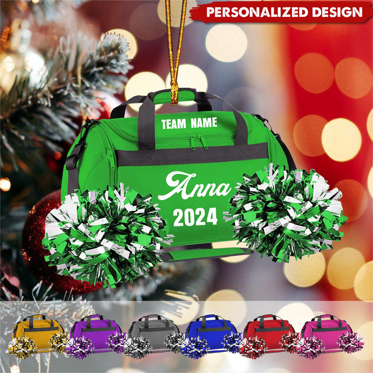 2024 New Release Personalized Cheerleader Ornament-Gifts For Cheer