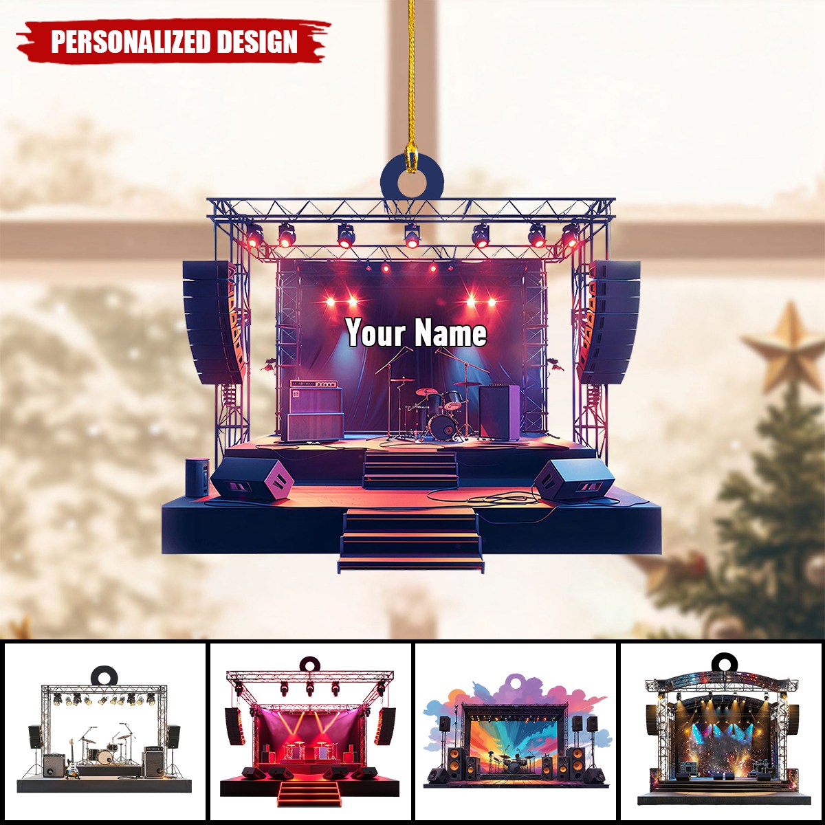 Personalized Stage Ornament-Gift For Musician-2024 New Release