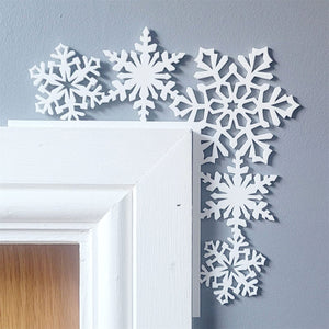 Metal Christmas Door Topper