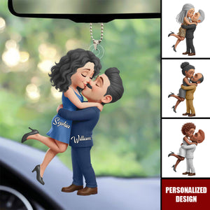 Personalized Anniversary Wedding Car Ornament Gifts For Husband And Wife