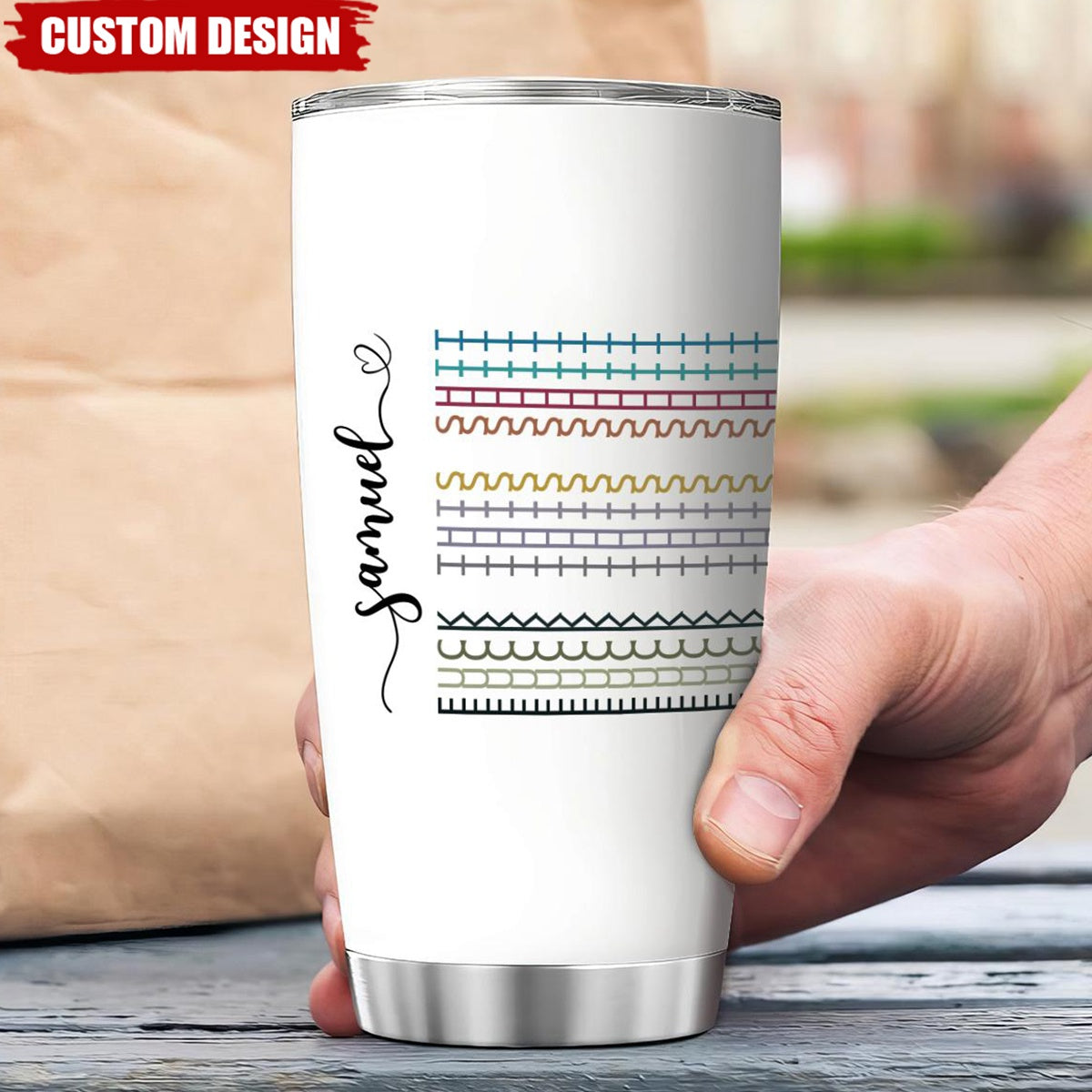 F*ck This Sh*t Hidden Message - Personalized Tumbler, Funny Gifts for Coworker, Friend