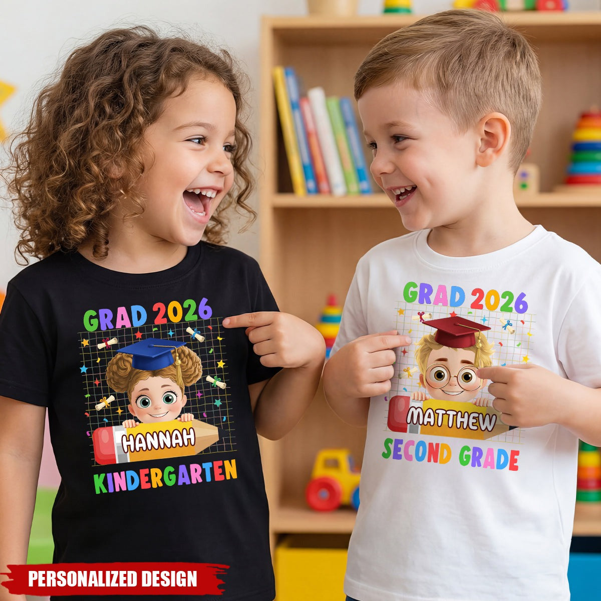 Graduation 2026-Personalized Kid T-Shirt