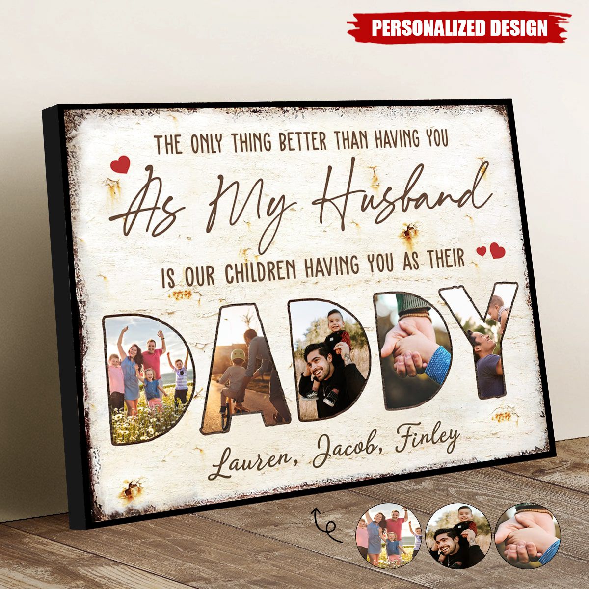 The Only Thing Better Than Having You As My Husband-Personalized Poster