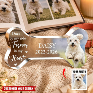 Personalized Pet Memorial Acrylic Plaque, Photo Pet Memorial Gift