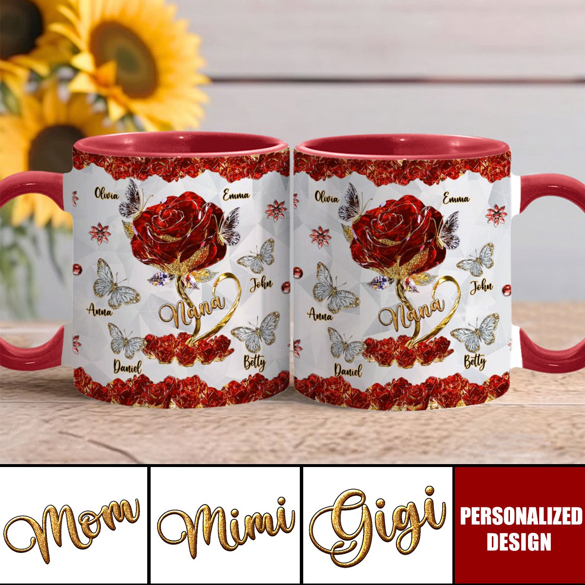 I Love You-Personalized Mother Mug