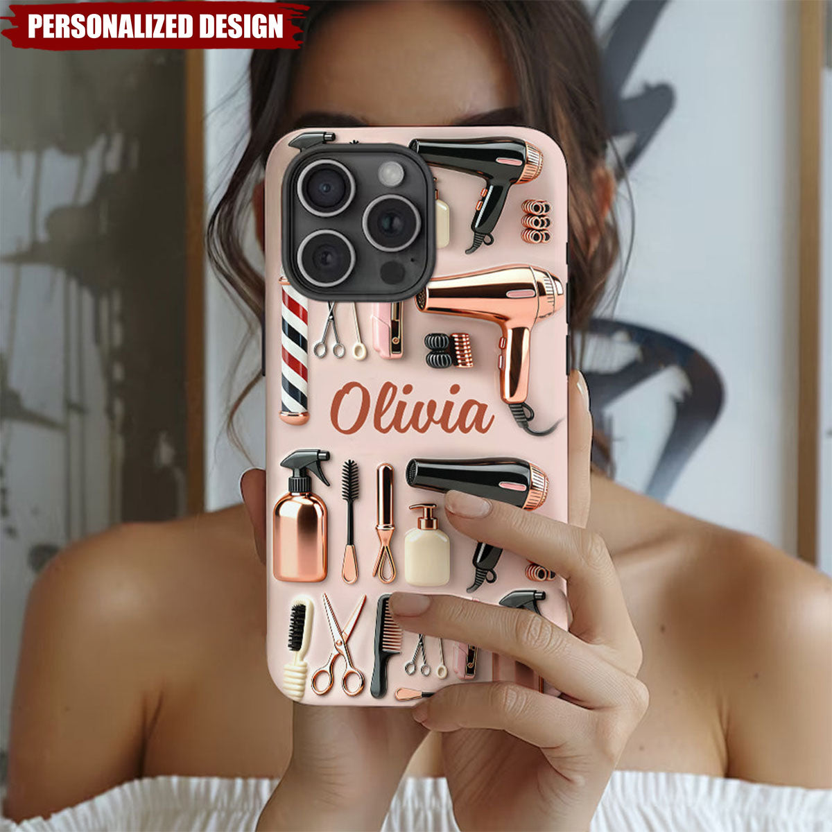 Perfect Hair Stylist-Personalized Hairdresser Phone Case