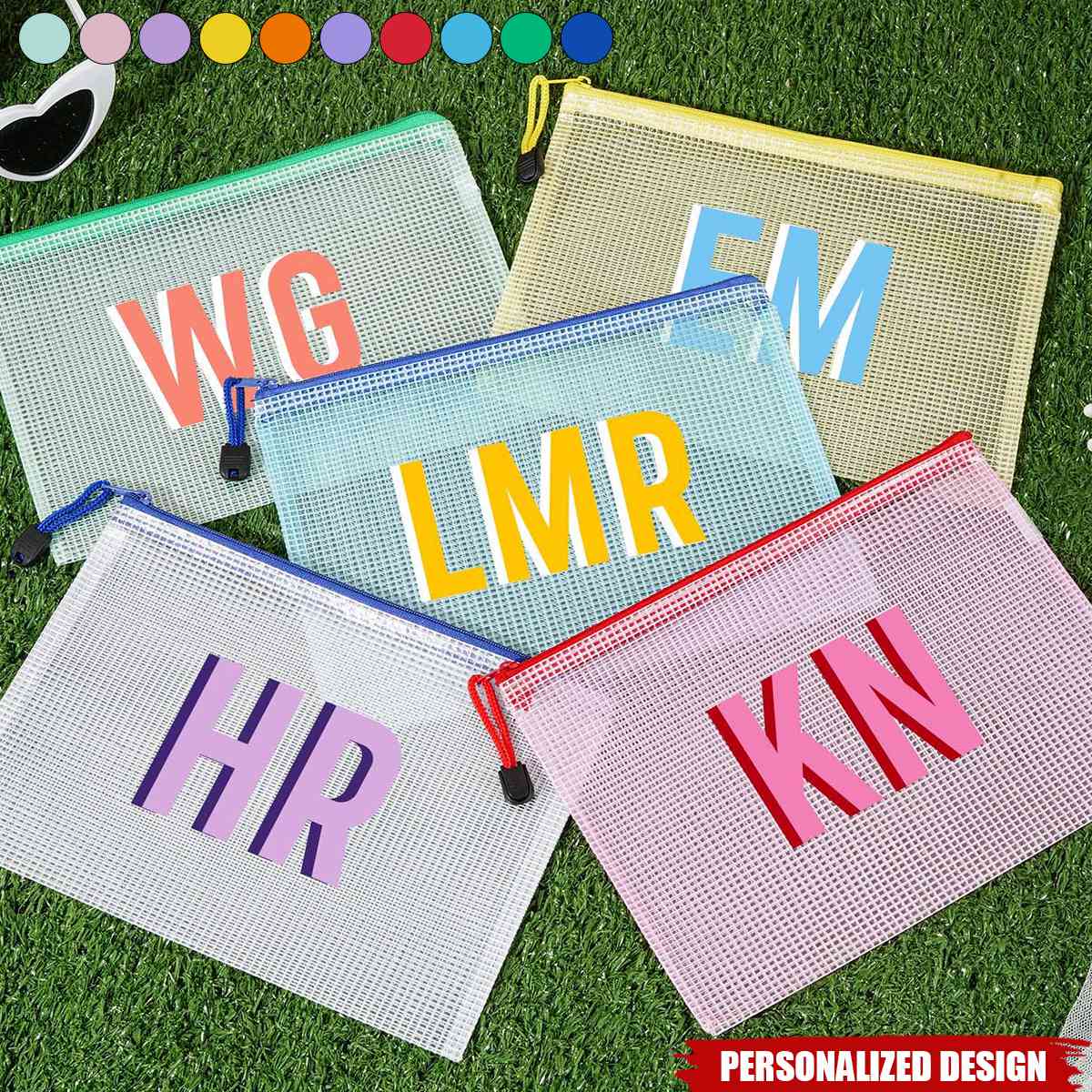 Personalized Beach Pouch/Waterproof Pool Bag-Gift For Beach Lovers