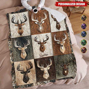 Country Girl-Personalized Hunting Blanket