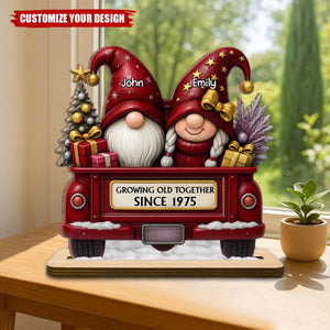 Growing Old Together Since, On Holiday Bus, Gift For Couples