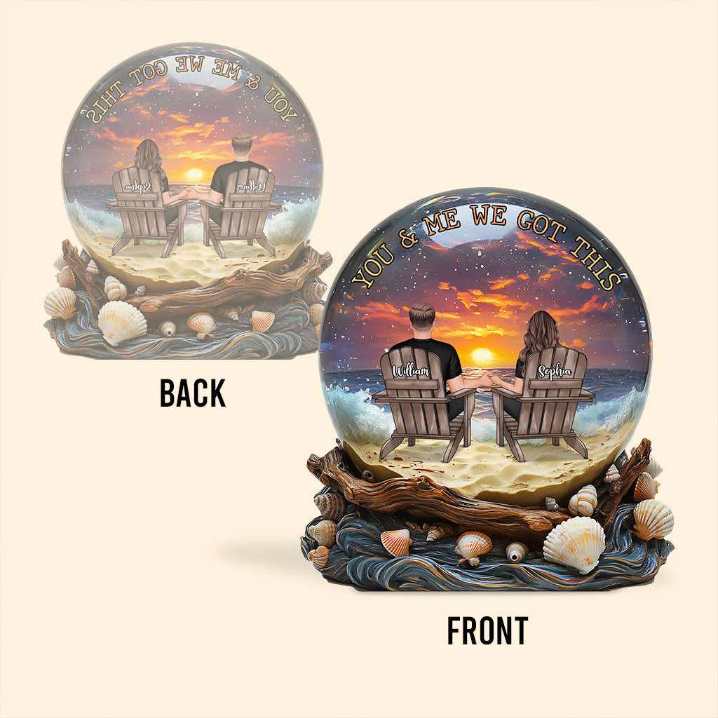 You & Me We Got This - Personalized Couple Acrylic Plaque