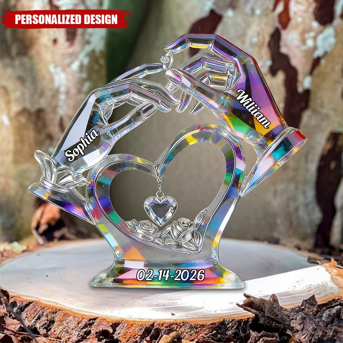 Personalized Couple Acrylic Plaque