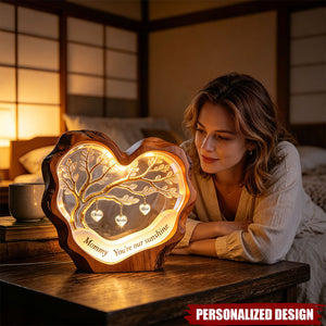 Sweet Little Love Heart Light Box-Personalized Gifts For Mom